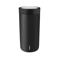 Stelton To Go Click muki 0,4 l Pehmeä musta