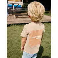 Daily7 T-Shirt Backprint - Beige - 134