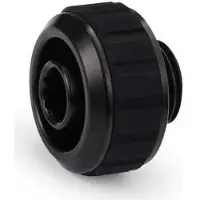 Alphacool Apex Grip SoftTube Fitting -ruuviliitinsarja, 16/10mm, G1/4, 6 kpl, musta