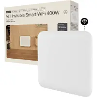 Mill Invisible Smart Wi-Fi Gen4 lämpöpaneeli PA400WIFI4 (valkoinen)
