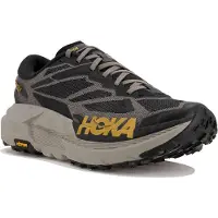 Hoka One One Mafate X Shoes Black Gray SS26, Size EU 43 1/3