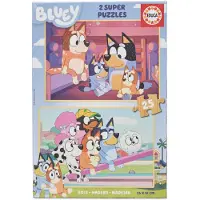 Educa Bluey Puiset Palapelit 2x25