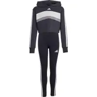 Adidas Seasonal Essentials Tiberio 3 Stripes Fleece Leggings Verkkapuku