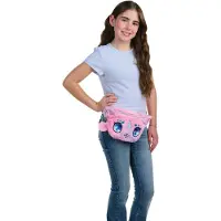 Nebulous Stars Fuzzy Waist Bag - Stella - Pink - ONE SIZE