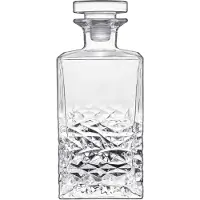 Luigi Bormioli Karaffel Textures 75 Cl Klar - Nude - 75 CL