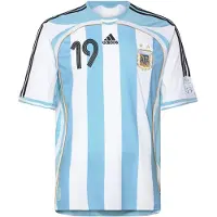 Adidas Argentina Home Messi Jersey 2006 - Mens, valkoinen
