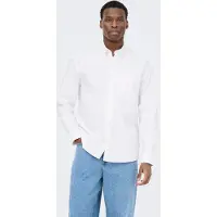 Only & Sons Paita 'ONSOxford' valkoinen