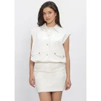 MSCH Copenhagen Mschjosilyn Vest - Cream - XS/S