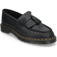Dr. Martens unisex. 31997001 Adrian black leather tassel loafers (44), 1 to 3 cm, None, Casual