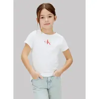 Calvin Klein Micro Monogram Top - White - 164