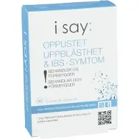 I say : Turvotus & IBS- oireet, 30 kpl