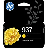 HP 937 -mustekasetti, 10 ml, keltainen