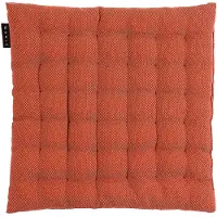 Linum Pepper Seat Cushion - Orange - 40X40CM