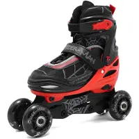 Spiderman Spider-Man Rullaluistimet 3-in-1 Koko 34-37