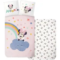 BrandMac Bed Linen Minnie 3394 - 100X140 40X45 Cm - Pink - 100X140.40X45CM