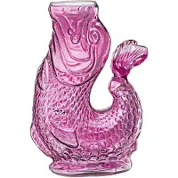 Cilio Vandkaraffel Fisk, Lilla, Glas, Nemo - Purple - 1 L