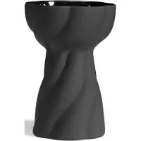 Cooee Design Twist Bulb Black - Black - H:13CM