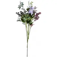 House Doctor Artificial Bouquet, Hdcalm Purple, - Multi/patterned - 45X 76CM