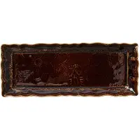 Sthål - Arabesque Tarjoiluastia 33x13 cm Coffee