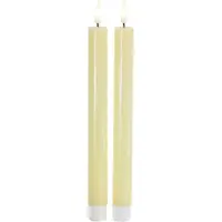 Sirius Home Sille Krone 2 Stk. Sæt, Ø2X25Cm, Pale Yellow - Yellow - ONE SIZE