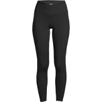 Casall Women's Overlap High Waist Tights Black Urheiluhousut 38
