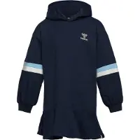 Hummel Hmlbeverly Hoodie Dress - Blue - 122