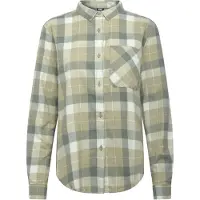 Helly Hansen W Lokka Flannel Ls Sht - Green - XL