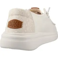 HEY DUDE Wendy Rise Chambray - White - 39