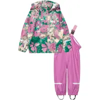 Helly Hansen K Bergen 2.0 Pu Rainset Aop - Pink - 86
