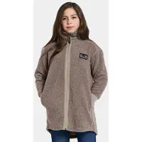 Didriksons Ampere Kids Fz L Ash Brown - 130 cl