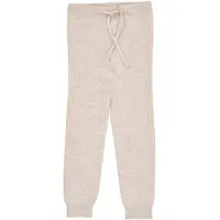 Copenhagen Colors Merino Classic Rib Leggings W. Drawstrings - Beige - 116