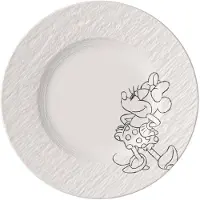 Villeroy & Boch Manufacture Rock Mickey Mouse Aamiaislautanen - Aluslautaset Posliini Valkoinen - 1047202640