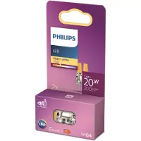 Philips Philipsin kapseli 20 W kapseli G4 x 2, 1,7 W, 20 W, G4, 200 LM, Varmvitt