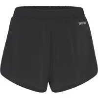 Björn Borg Women's Borg Performance 2 In 1 Shorts Black Beauty Urheilushortsit XL