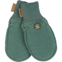 Mikk-Line Wool Footies - Green - 62/68