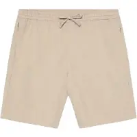 KnowledgeCotton Apparel Astral Comfort Linen Blend Shorts - Beige - L