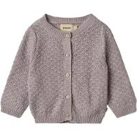 Wheat Knit Cardigan Magnella - Purple - 86