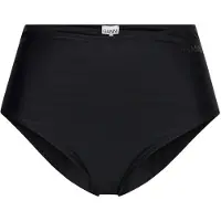 Ganni Recycled Core Solid Highrise Bikini Briefs - Black - 38