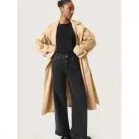 Soaked Slfavne Belt Trench Coat - Beige - XS