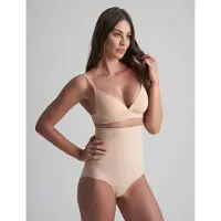 Bye Bra Sculpting High Waist Brief - Beige - S