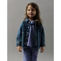 Name it Nmfkara Emb Dnm Jacket 1224-Fr - Blue - 104