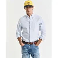 Gant Slim Classic Oxford Stripe Shirt - Blue - XXXL