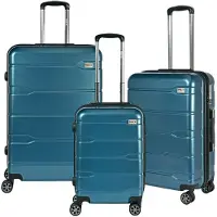 RakelW Travel Rw Travel Ocean Vibes 3 Set Väskor Ocean Blue - Blue - ONE SIZE