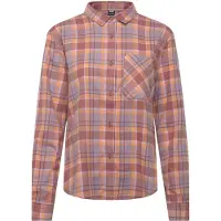 Helly Hansen W Lokka Flannel Ls Sht - Orange - L