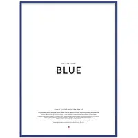 Poster & Frame Blue Wood Frame - Blue - 30X40CM
