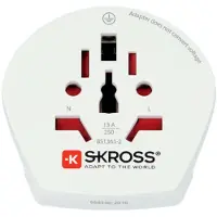 Skross Country Adapter World to Europe -matka-adapteri