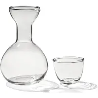 Form & Refine Pinho Karaffel Incl. 1 Glas - Nude - Ø 14.5 cm