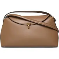 Totême T-Lock Top-Handle Bag - Brown - ONE SIZE
