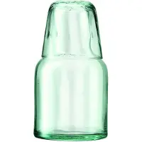 LSA International Mia Carafe & Tumbler Recycled/Part Optic - Green - 95 CL
