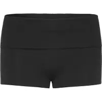 Gina Tricot Basic Folded Hotpants - Black - XL